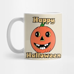 Vintage Halloween Pumpkin Mug